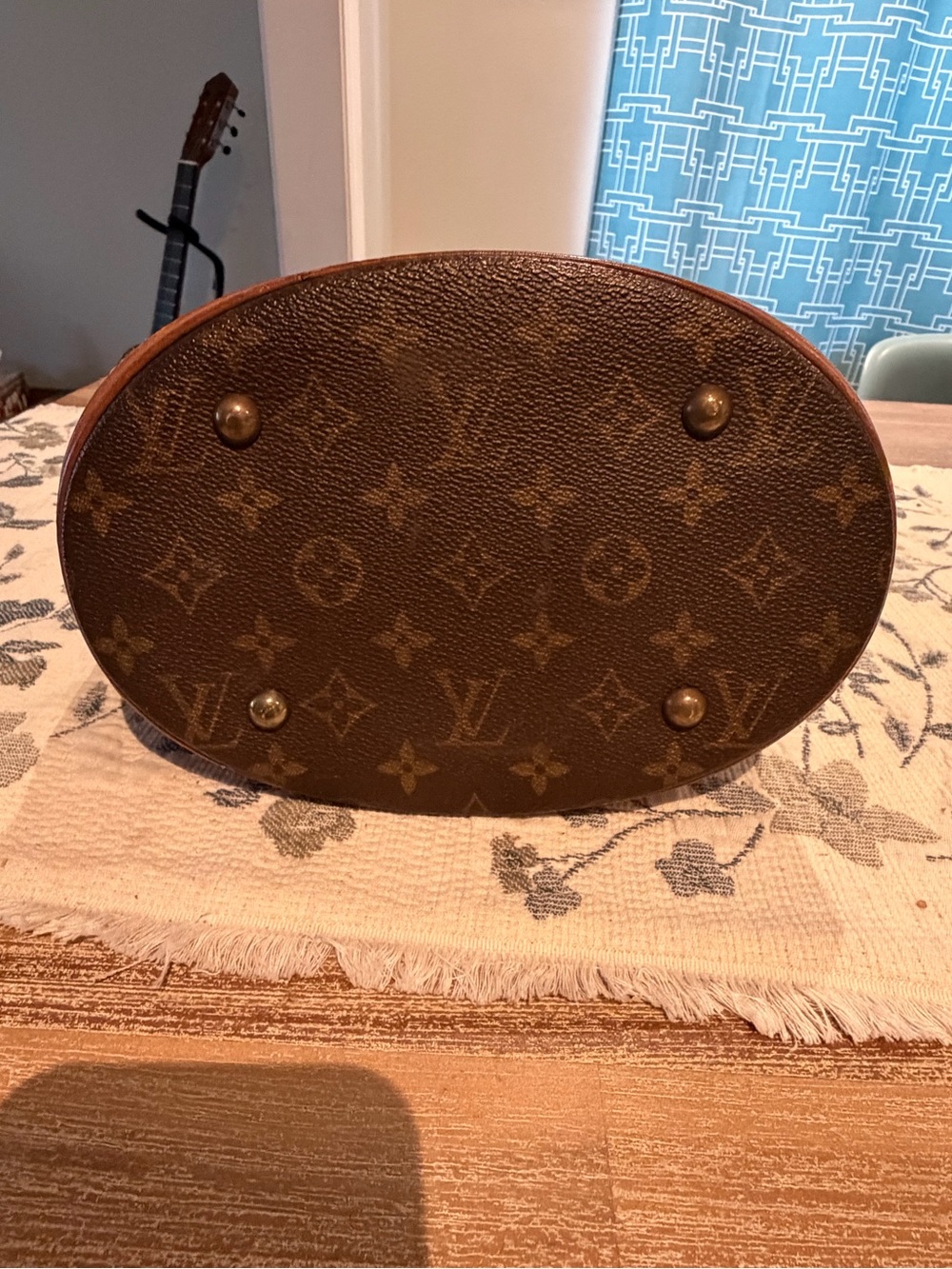 Louis Vuitton Monogram Canvas Bucket Bag in Brown and Tan (DC DK0029) - Picture 8 of 8